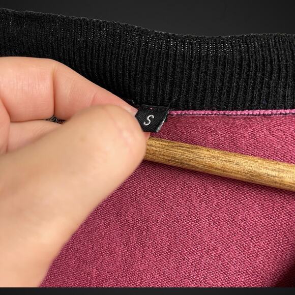 Harley Davidson Motorcycles Fitted Knit Top Bling Logo Rhinestones Small Pink - Picture 5 of 7